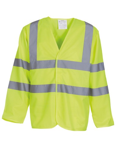 Y-HVJ200-Gilet haute visibilité manches longues (HVJ200)